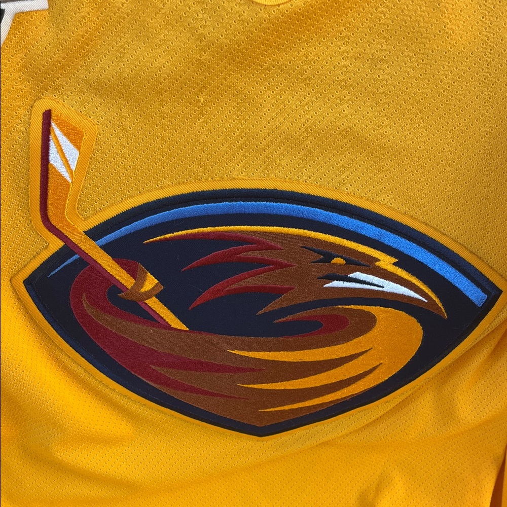 NHL Yellow Hockey Jersey